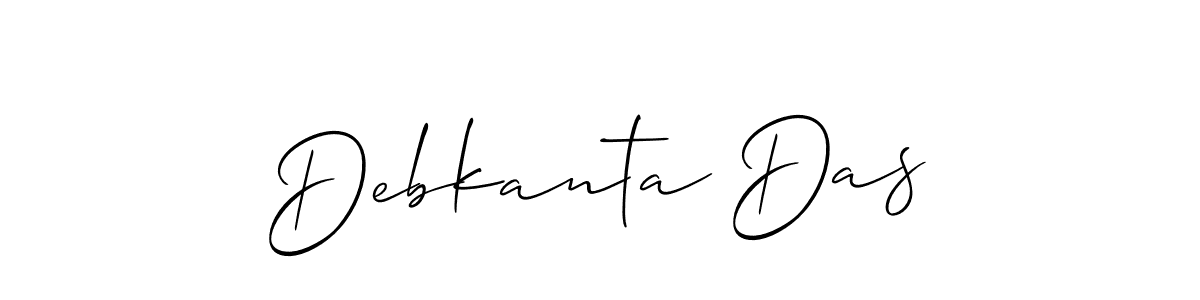 You can use this online signature creator to create a handwritten signature for the name Debkanta Das. This is the best online autograph maker. Debkanta Das signature style 2 images and pictures png