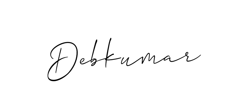 Once you've used our free online signature maker to create your best signature Allison_Script style, it's time to enjoy all of the benefits that Debkumar name signing documents. Debkumar signature style 2 images and pictures png