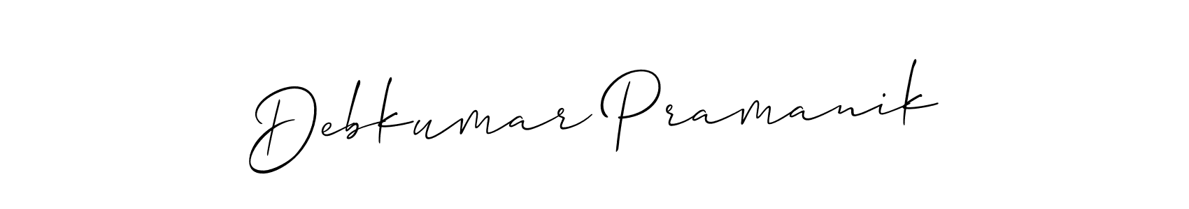 Here are the top 10 professional signature styles for the name Debkumar Pramanik. These are the best autograph styles you can use for your name. Debkumar Pramanik signature style 2 images and pictures png
