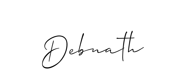 Best and Professional Signature Style for Debnath. Allison_Script Best Signature Style Collection. Debnath signature style 2 images and pictures png