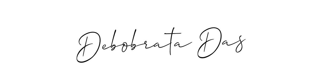 Once you've used our free online signature maker to create your best signature Allison_Script style, it's time to enjoy all of the benefits that Debobrata Das name signing documents. Debobrata Das signature style 2 images and pictures png