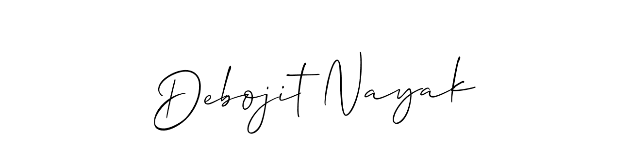 Once you've used our free online signature maker to create your best signature Allison_Script style, it's time to enjoy all of the benefits that Debojit Nayak name signing documents. Debojit Nayak signature style 2 images and pictures png