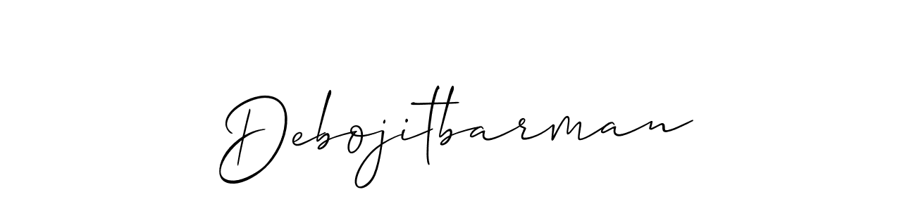 Make a beautiful signature design for name Debojitbarman. Use this online signature maker to create a handwritten signature for free. Debojitbarman signature style 2 images and pictures png