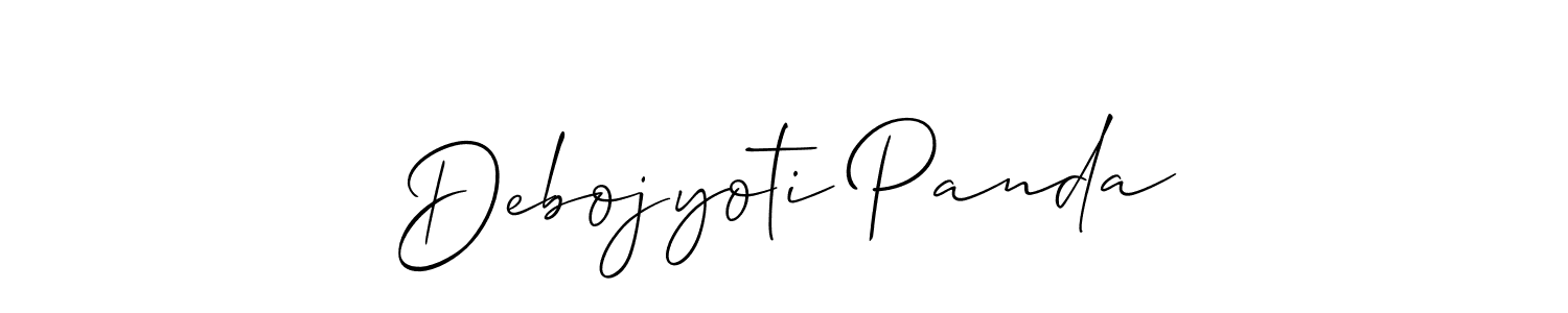 This is the best signature style for the Debojyoti Panda name. Also you like these signature font (Allison_Script). Mix name signature. Debojyoti Panda signature style 2 images and pictures png