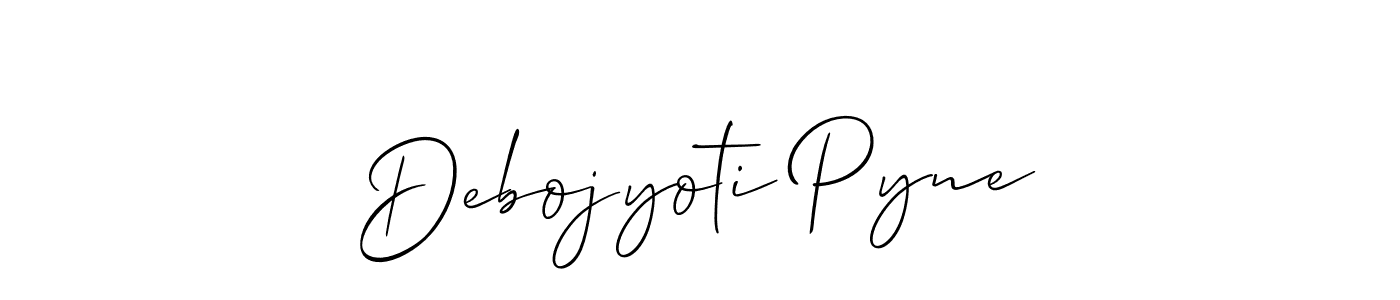 Make a beautiful signature design for name Debojyoti Pyne. Use this online signature maker to create a handwritten signature for free. Debojyoti Pyne signature style 2 images and pictures png