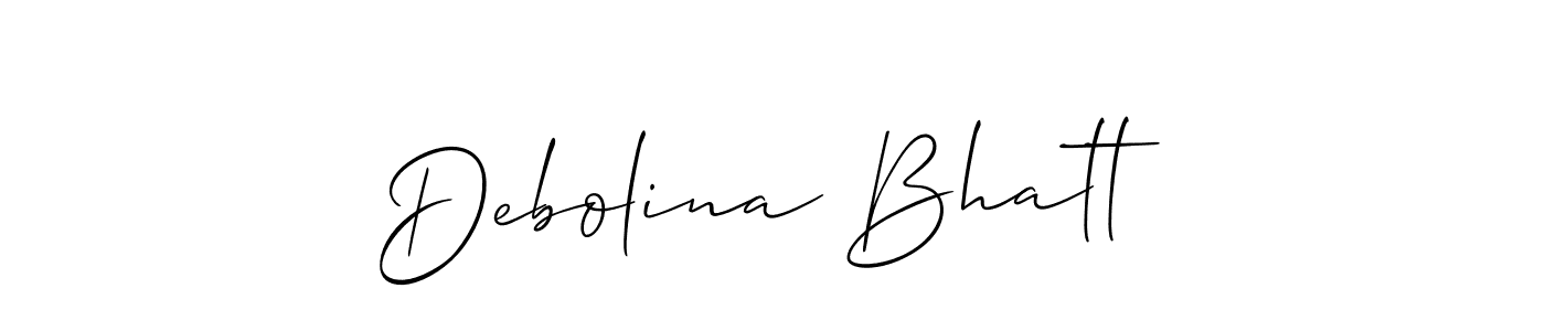 Here are the top 10 professional signature styles for the name Debolina Bhatt. These are the best autograph styles you can use for your name. Debolina Bhatt signature style 2 images and pictures png