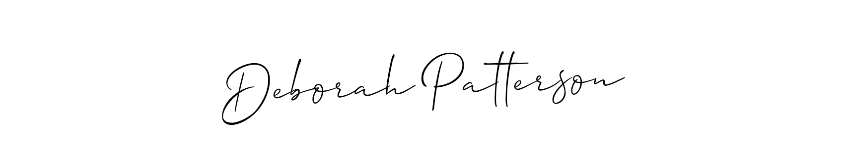 Check out images of Autograph of Deborah Patterson name. Actor Deborah Patterson Signature Style. Allison_Script is a professional sign style online. Deborah Patterson signature style 2 images and pictures png