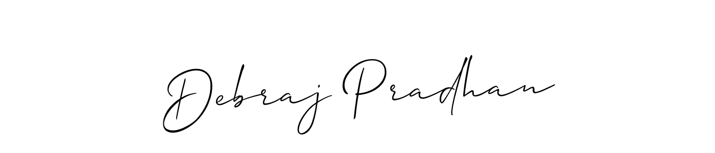 Once you've used our free online signature maker to create your best signature Allison_Script style, it's time to enjoy all of the benefits that Debraj Pradhan name signing documents. Debraj Pradhan signature style 2 images and pictures png