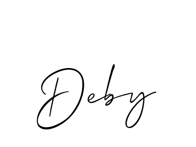 See photos of Deby official signature by Spectra . Check more albums & portfolios. Read reviews & check more about Allison_Script font. Deby signature style 2 images and pictures png