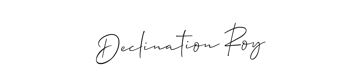 Best and Professional Signature Style for Declination Roy. Allison_Script Best Signature Style Collection. Declination Roy signature style 2 images and pictures png