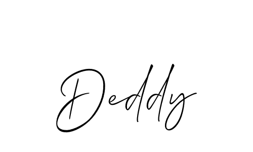 Make a beautiful signature design for name Deddy. With this signature (Allison_Script) style, you can create a handwritten signature for free. Deddy signature style 2 images and pictures png