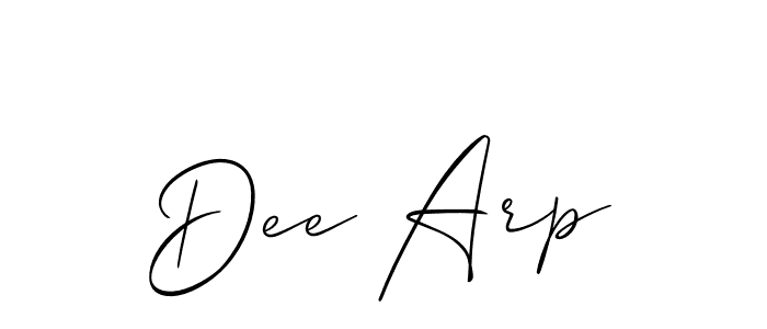 You can use this online signature creator to create a handwritten signature for the name Dee Arp. This is the best online autograph maker. Dee Arp signature style 2 images and pictures png