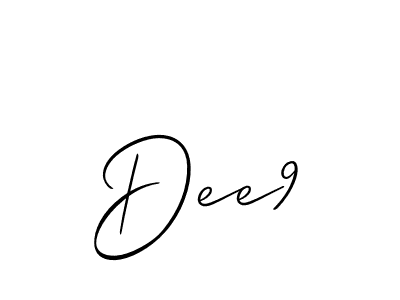 Make a beautiful signature design for name Dee9. Use this online signature maker to create a handwritten signature for free. Dee9 signature style 2 images and pictures png