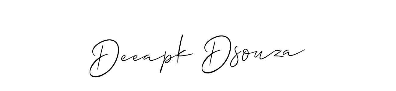 Make a beautiful signature design for name Deeapk Dsouza. Use this online signature maker to create a handwritten signature for free. Deeapk Dsouza signature style 2 images and pictures png