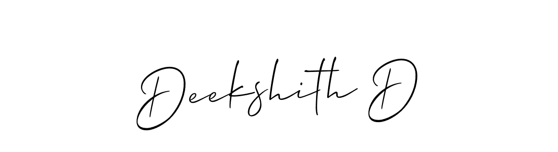 Here are the top 10 professional signature styles for the name Deekshith D. These are the best autograph styles you can use for your name. Deekshith D signature style 2 images and pictures png