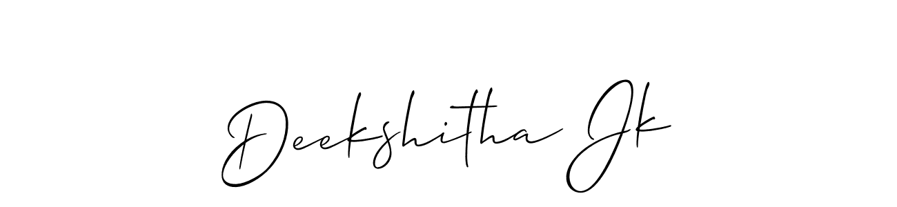 Here are the top 10 professional signature styles for the name Deekshitha Jk. These are the best autograph styles you can use for your name. Deekshitha Jk signature style 2 images and pictures png