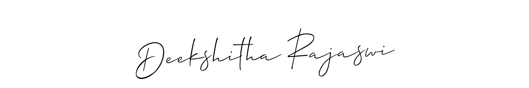 Check out images of Autograph of Deekshitha Rajaswi name. Actor Deekshitha Rajaswi Signature Style. Allison_Script is a professional sign style online. Deekshitha Rajaswi signature style 2 images and pictures png