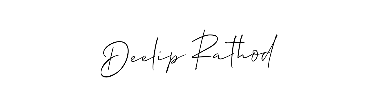 Similarly Allison_Script is the best handwritten signature design. Signature creator online .You can use it as an online autograph creator for name Deelip Rathod. Deelip Rathod signature style 2 images and pictures png