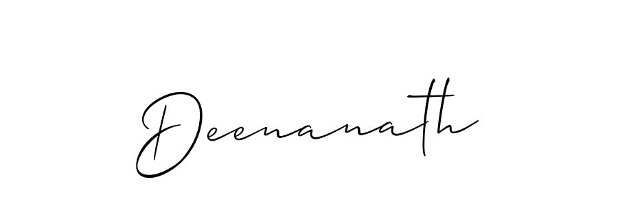 You can use this online signature creator to create a handwritten signature for the name Deenanath. This is the best online autograph maker. Deenanath signature style 2 images and pictures png