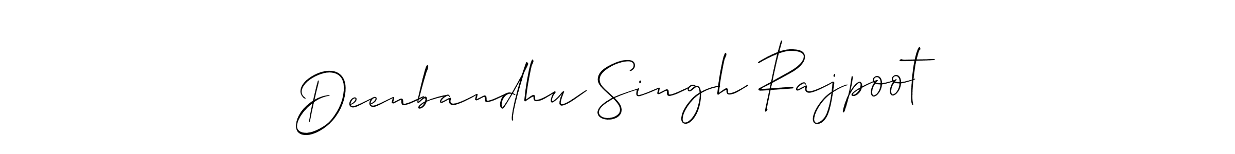 Also You can easily find your signature by using the search form. We will create Deenbandhu Singh Rajpoot name handwritten signature images for you free of cost using Allison_Script sign style. Deenbandhu Singh Rajpoot signature style 2 images and pictures png