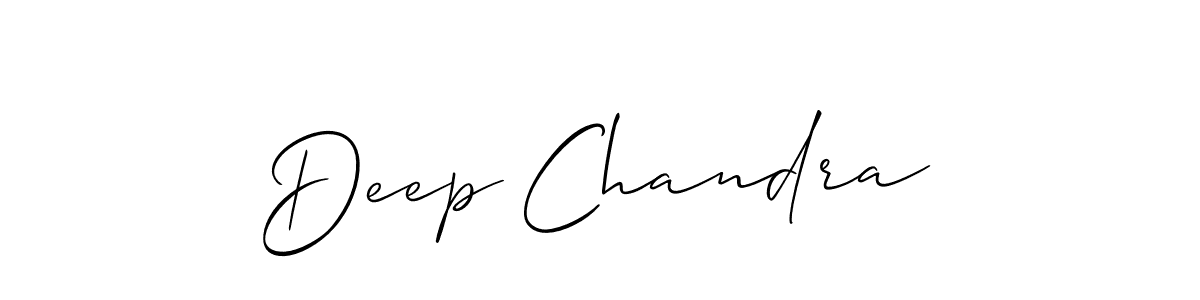 Once you've used our free online signature maker to create your best signature Allison_Script style, it's time to enjoy all of the benefits that Deep Chandra name signing documents. Deep Chandra signature style 2 images and pictures png