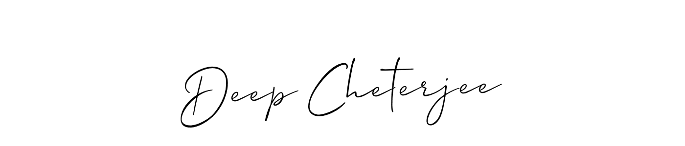 Also You can easily find your signature by using the search form. We will create Deep Cheterjee name handwritten signature images for you free of cost using Allison_Script sign style. Deep Cheterjee signature style 2 images and pictures png