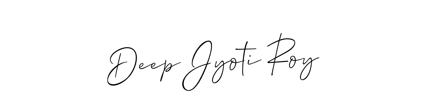 Similarly Allison_Script is the best handwritten signature design. Signature creator online .You can use it as an online autograph creator for name Deep Jyoti Roy. Deep Jyoti Roy signature style 2 images and pictures png