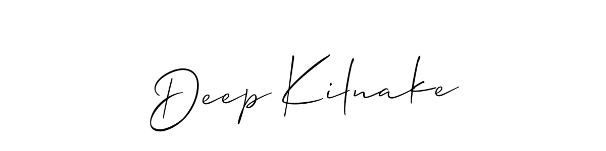 Once you've used our free online signature maker to create your best signature Allison_Script style, it's time to enjoy all of the benefits that Deep Kilnake name signing documents. Deep Kilnake signature style 2 images and pictures png