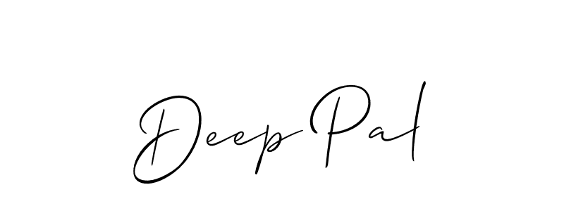 Design your own signature with our free online signature maker. With this signature software, you can create a handwritten (Allison_Script) signature for name Deep Pal. Deep Pal signature style 2 images and pictures png