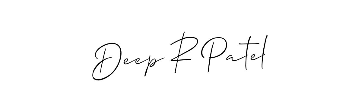 Once you've used our free online signature maker to create your best signature Allison_Script style, it's time to enjoy all of the benefits that Deep R Patel name signing documents. Deep R Patel signature style 2 images and pictures png