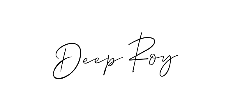Also You can easily find your signature by using the search form. We will create Deep Roy name handwritten signature images for you free of cost using Allison_Script sign style. Deep Roy signature style 2 images and pictures png