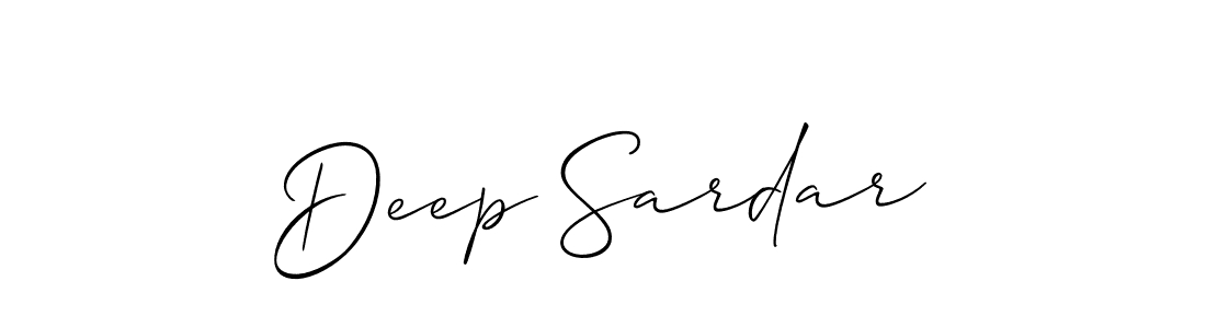 if you are searching for the best signature style for your name Deep Sardar. so please give up your signature search. here we have designed multiple signature styles  using Allison_Script. Deep Sardar signature style 2 images and pictures png