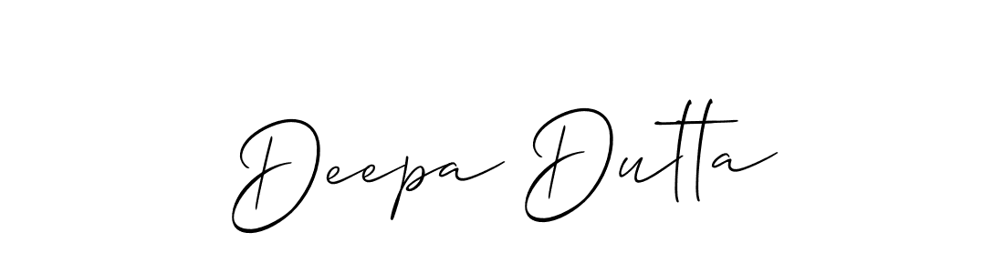 Once you've used our free online signature maker to create your best signature Allison_Script style, it's time to enjoy all of the benefits that Deepa Dutta name signing documents. Deepa Dutta signature style 2 images and pictures png