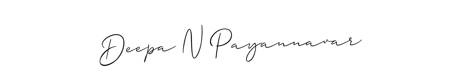 See photos of Deepa N Payannavar official signature by Spectra . Check more albums & portfolios. Read reviews & check more about Allison_Script font. Deepa N Payannavar signature style 2 images and pictures png