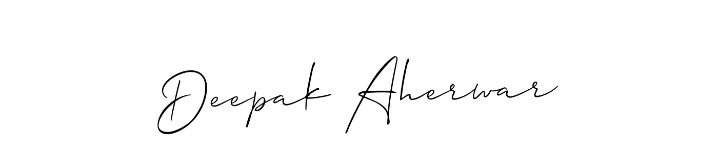 You can use this online signature creator to create a handwritten signature for the name Deepak Aherwar. This is the best online autograph maker. Deepak Aherwar signature style 2 images and pictures png