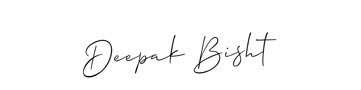 Similarly Allison_Script is the best handwritten signature design. Signature creator online .You can use it as an online autograph creator for name Deepak Bisht. Deepak Bisht signature style 2 images and pictures png