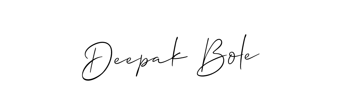 Make a beautiful signature design for name Deepak Bole. Use this online signature maker to create a handwritten signature for free. Deepak Bole signature style 2 images and pictures png