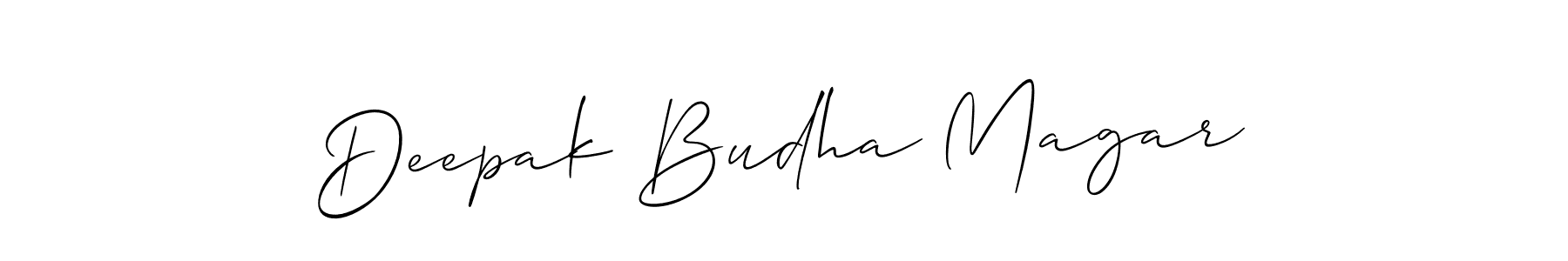 How to Draw Deepak Budha Magar signature style? Allison_Script is a latest design signature styles for name Deepak Budha Magar. Deepak Budha Magar signature style 2 images and pictures png