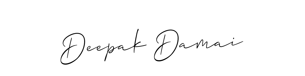 Make a beautiful signature design for name Deepak Damai. Use this online signature maker to create a handwritten signature for free. Deepak Damai signature style 2 images and pictures png