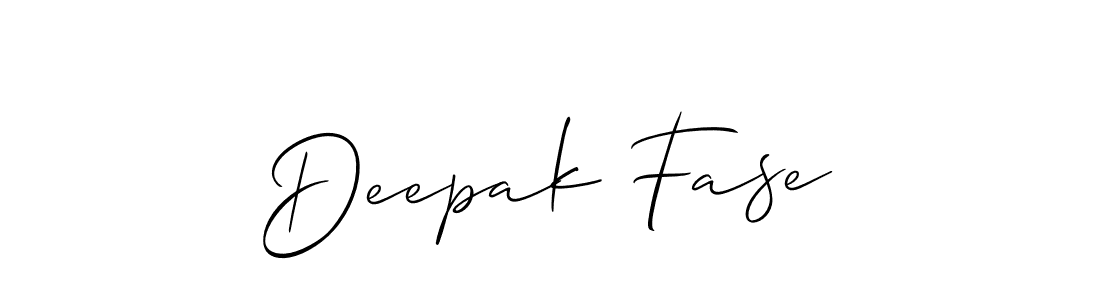 Check out images of Autograph of Deepak Fase name. Actor Deepak Fase Signature Style. Allison_Script is a professional sign style online. Deepak Fase signature style 2 images and pictures png