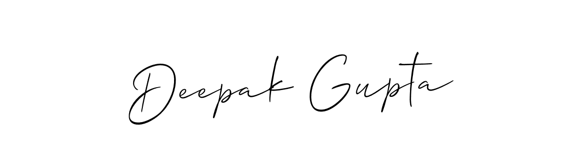 The best way (Allison_Script) to make a short signature is to pick only two or three words in your name. The name Deepak Gupta include a total of six letters. For converting this name. Deepak Gupta signature style 2 images and pictures png