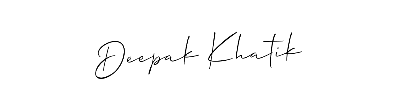 Check out images of Autograph of Deepak Khatik name. Actor Deepak Khatik Signature Style. Allison_Script is a professional sign style online. Deepak Khatik signature style 2 images and pictures png