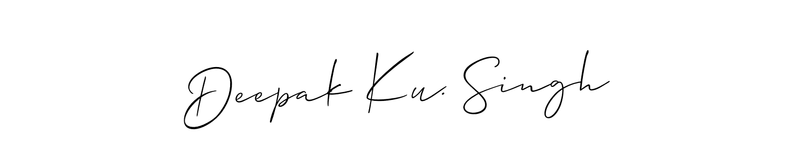 Once you've used our free online signature maker to create your best signature Allison_Script style, it's time to enjoy all of the benefits that Deepak Ku. Singh name signing documents. Deepak Ku. Singh signature style 2 images and pictures png