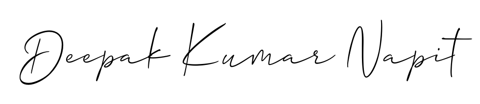Stand out with a creative autograph for Deepak Kumar Napit. The Allison_Script styling blends modern aesthetics with classic signature flourishes. Deepak Kumar Napit signature style 2 images and pictures png