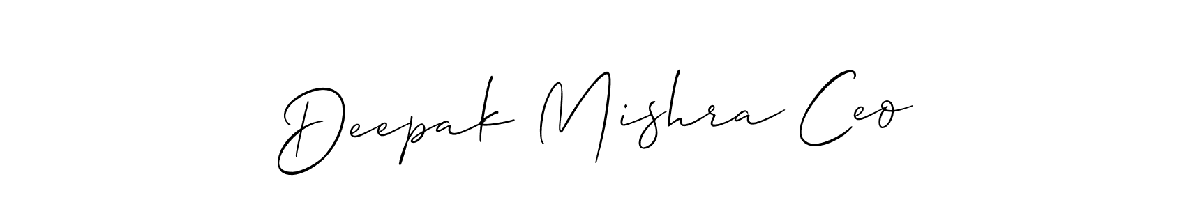 Make a beautiful signature design for name Deepak Mishra Ceo. Use this online signature maker to create a handwritten signature for free. Deepak Mishra Ceo signature style 2 images and pictures png