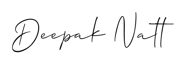 Use a signature maker to create a handwritten signature online. With this signature software, you can design (Allison_Script) your own signature for name Deepak Natt. Deepak Natt signature style 2 images and pictures png