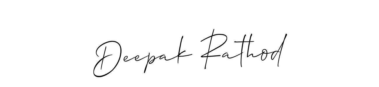 Similarly Allison_Script is the best handwritten signature design. Signature creator online .You can use it as an online autograph creator for name Deepak Rathod. Deepak Rathod signature style 2 images and pictures png