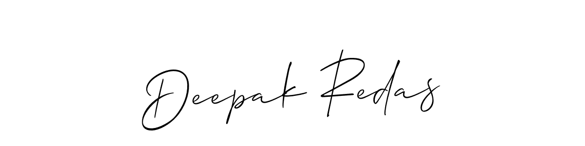 How to Draw Deepak Redas signature style? Allison_Script is a latest design signature styles for name Deepak Redas. Deepak Redas signature style 2 images and pictures png