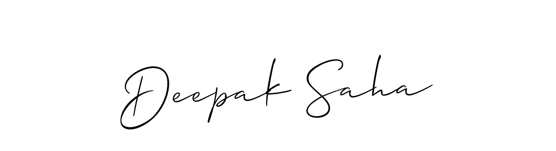 How to Draw Deepak Saha signature style? Allison_Script is a latest design signature styles for name Deepak Saha. Deepak Saha signature style 2 images and pictures png