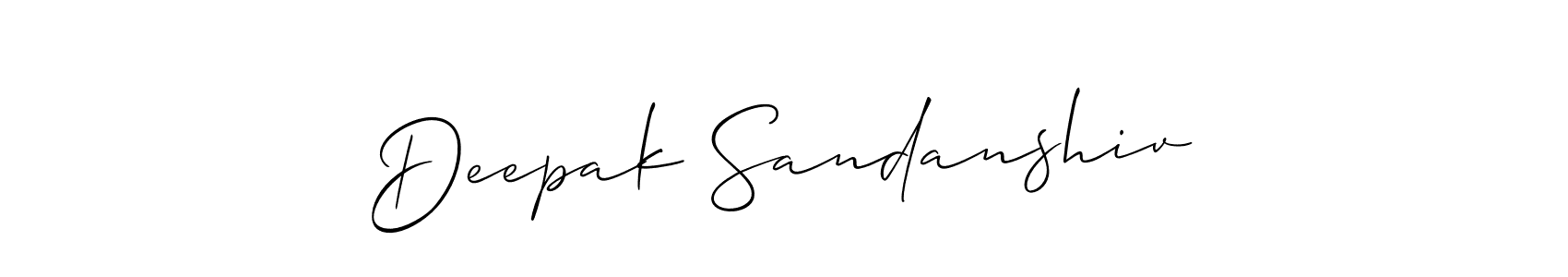 Make a beautiful signature design for name Deepak Sandanshiv. Use this online signature maker to create a handwritten signature for free. Deepak Sandanshiv signature style 2 images and pictures png